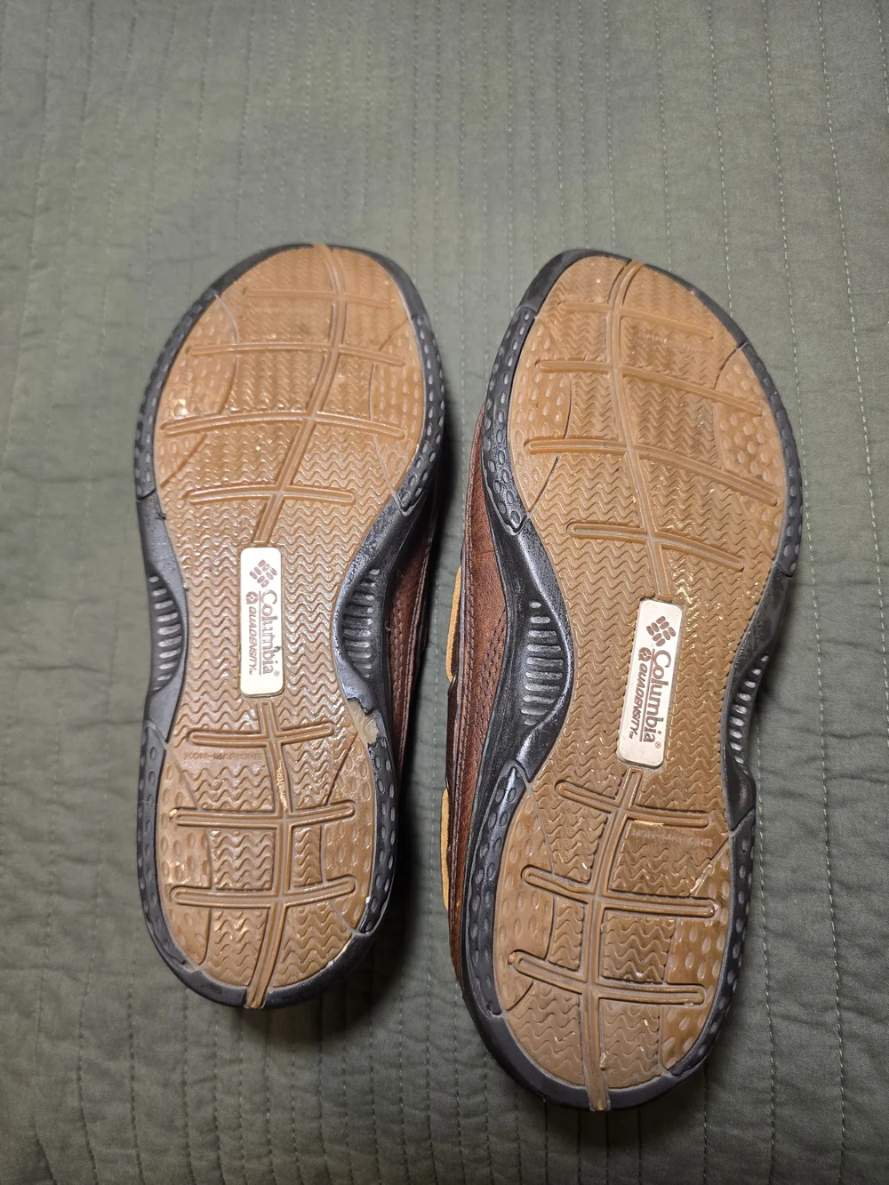 Columbia Men’s Brown Leather Boat Shoes